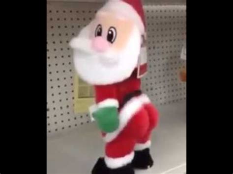 santa shaking his booty